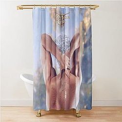 Astarion Back Shower Curtain