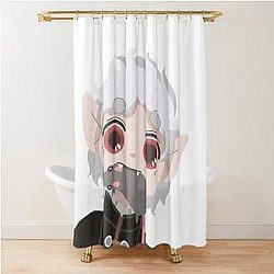 Astarion Chibi Rat Shower Curtain
