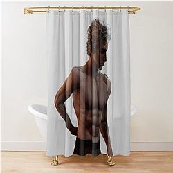 Horniest Vamp Ever - Shirtless Astarion - Baldur's Gate 3 Shower Curtain