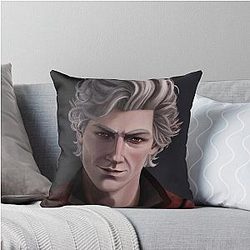 Astarion Portrait Active Throw Pillow
