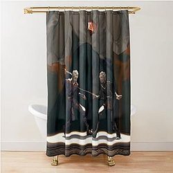 Baldur's Gate 3 - Astarion - Puppet Shower Curtain