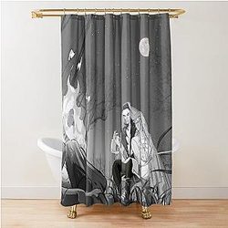 Baldur's Gate Astarion Shower Curtain