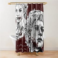 Astarion Baldur's Gate Shower Curtain