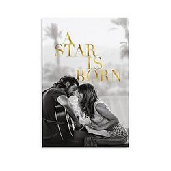 A Star Is Born Canvas Wall Art Living Room Posters Decorative, 12x18inchs Canvas Art Poster