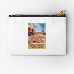 Asteroid City stars Jason Schwartzman and Scarlett Johansson Asteroid City Zipper Pouches