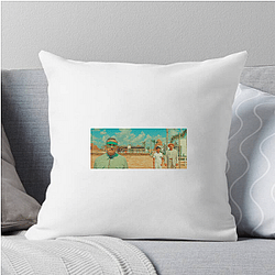 Asteroid City is known for its distinct visual style Asteroid City Pillows Cover