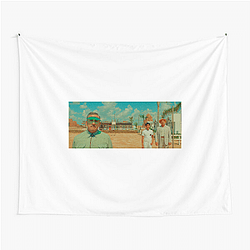 Asteroid City is known for its distinct visual style Asteroid City Tapestries