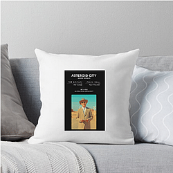 Asteroid City premiered at the Cannes Film Festival Asteroid City Pillows Cover