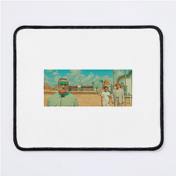 Asteroid City is known for its distinct visual style Asteroid City Mouse Pads