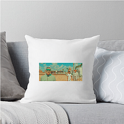 Asteroid City is known for its distinct visual style Asteroid City Pillows Cover