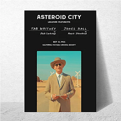Asteroid City premiered at the Cannes Film Festival Asteroid City Posters
