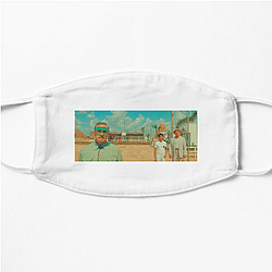 Asteroid City is known for its distinct visual style Asteroid City Face Masks