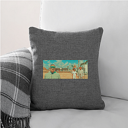 Asteroid City is known for its distinct visual style Asteroid City Pillows Cover