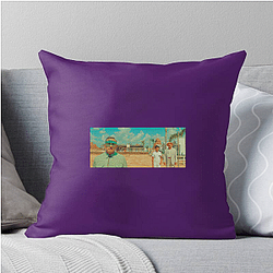 Asteroid City is known for its distinct visual style Asteroid City Pillows Cover