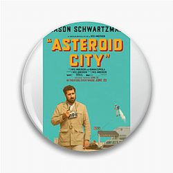 Asteroid City was directed by Wes Anderson Asteroid City Pins