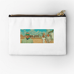 Asteroid City is known for its distinct visual style Asteroid City Zipper Pouches