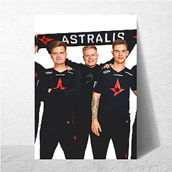 Astralis fields a League of Legends team Astralis Posters