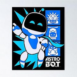 Ripple Junction Astro Bot Rescue Mission Victory Game Poster
