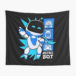 Ripple Junction Astro Bot Rescue Mission Victory Pose Game Tapestry