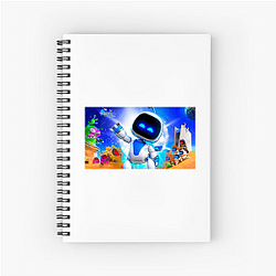 Astro Bot Merchandise For Fans Astro Bot Notebook