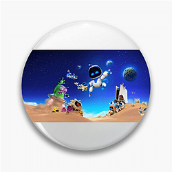 Astro Bot Merch Collection Astro Bot Pins
