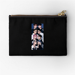 ATEEZ's music incorporates hip hop and trap ATEEZ Zipper Pouches