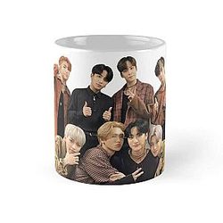 Ateez Coffee Mug 11oz Ceramic Tea Cup White