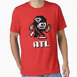Atlanta Falcons Tecmo Super Bowl Football Player Essential T-Shirt