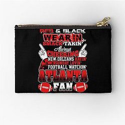 Art Atlanta Falcons Zipper Pouch