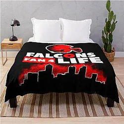 Art Atlanta Falcons Throw Blanket