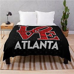 Art Atlanta Falcons Throw Blanket
