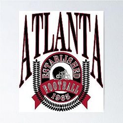 Art Atlanta Falcons Poster