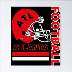 Art Atlanta Falcons Poster