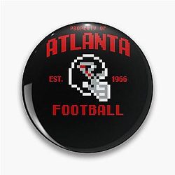 Art Atlanta Falcons Pin