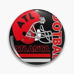 Art Atlanta Falcons Pin