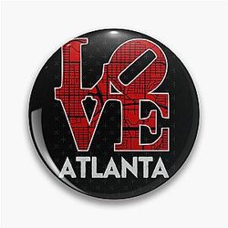 Art Atlanta Falcons Pin