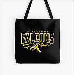 Art Atlanta Falcons Over Print Tote Bag