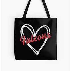Art Atlanta Falcons All Over Print Tote Bag