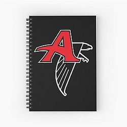 Art Atlanta Falcons Notebook