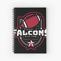 Art Atlanta Falcons Notebook