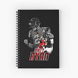 Art Atlanta Falcons Notebook