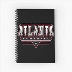 Atlanta Falcons Spiral Notebook