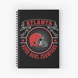 Atlanta Falcons Spiral Notebook