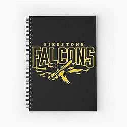 Atlanta Falcons Spiral Notebook