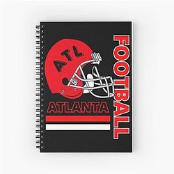 Art Notebook for Atlanta Falcons Fans