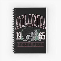 Atlanta Falcons Spiral Notebook