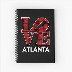 Art Atlanta Falcons Notebook