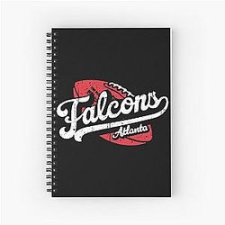 Atlanta Falcons Spiral Notebook