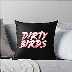 Dirty Atlanta Falcons Throw Pillow
