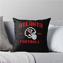 Atlanta Falcons Throw Pillow